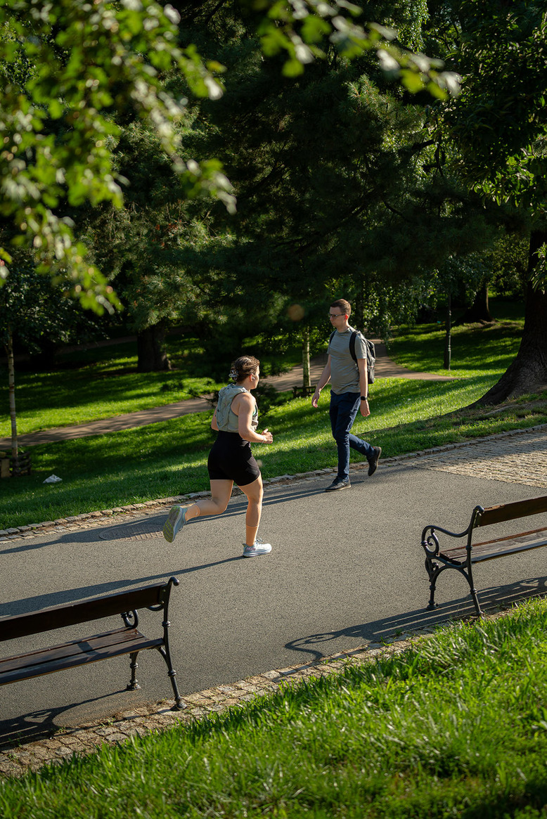 Parky Vinohrad pro sport i relax