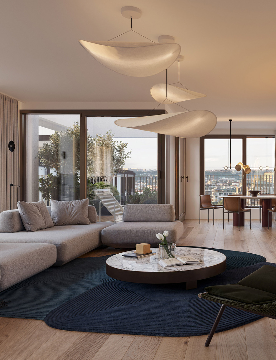 <b>Prosvětlené interiéry všech bytů</b>